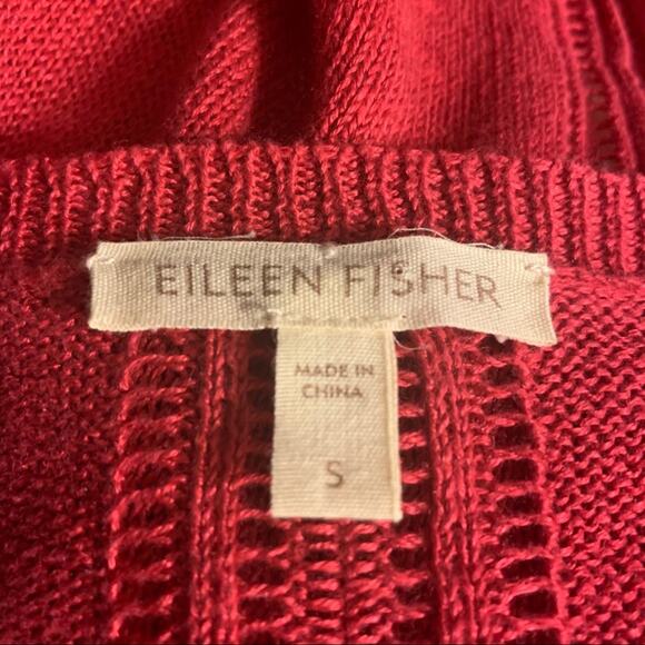 Eileen fisher linen open cardigan - Picture 3 of 5